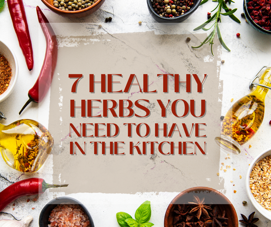 Healthy can also be super tasty--just take a look at these aromatic herbs!