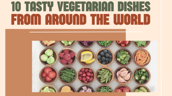 Let's travel around the world with these 10 tasty vegetarian dishes!