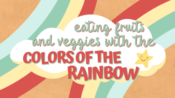 Fruits and veggies from every color of the rainbow? Sign us up, please!