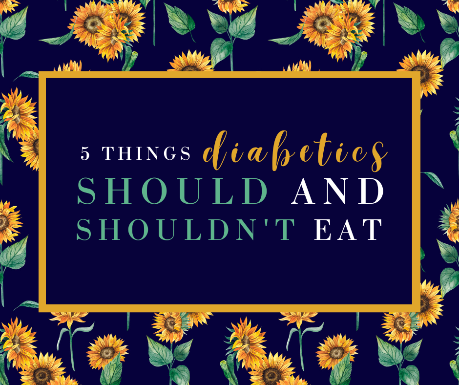 Diabetes is an awful disease, but it's thankfully it's manageable with a proper diet! Here are 5 foods you should and shouldn't eat.