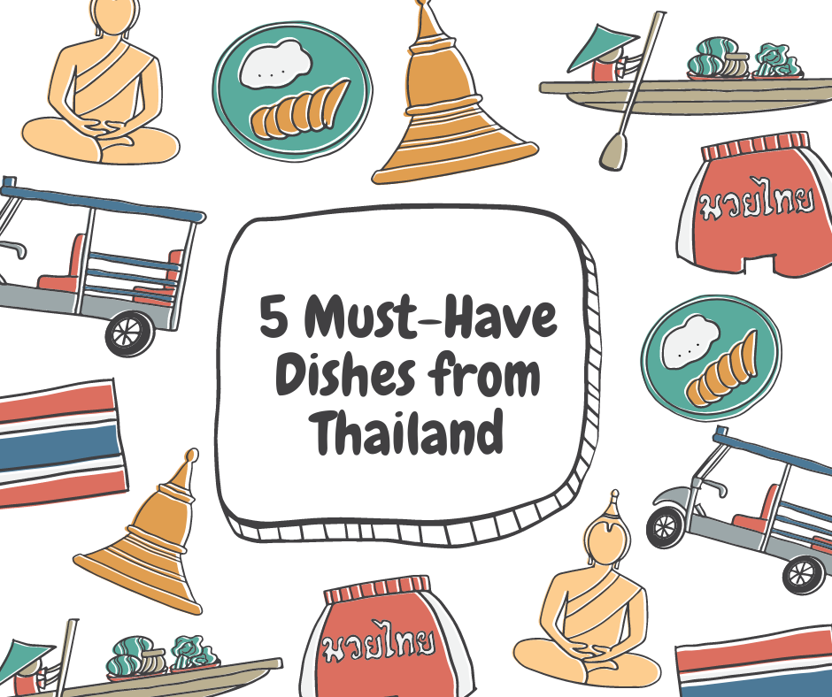 Dishes from Thailand are some of the tastiest and most flavorful around the world.