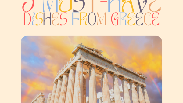 Greece dishes have a history that's just as long and rich as Greece itself!