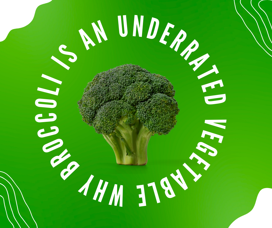 Broccoli is actually an amazing vegetable. Don’t believe us?