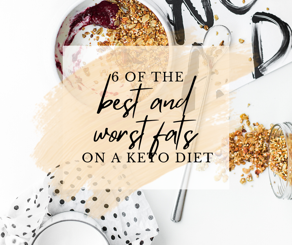 Eat more of the good fats on a keto diet.