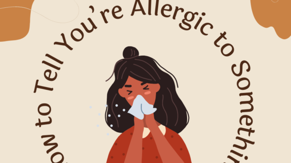 Here are tell tale signs you are allergic to something!