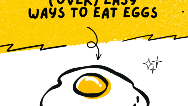 Eat eggs because they're yummy and healthy!