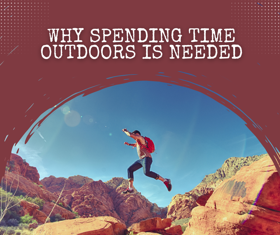 Spending time outdoors does wonders for your health.