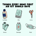 What should your first aid kit at home have?